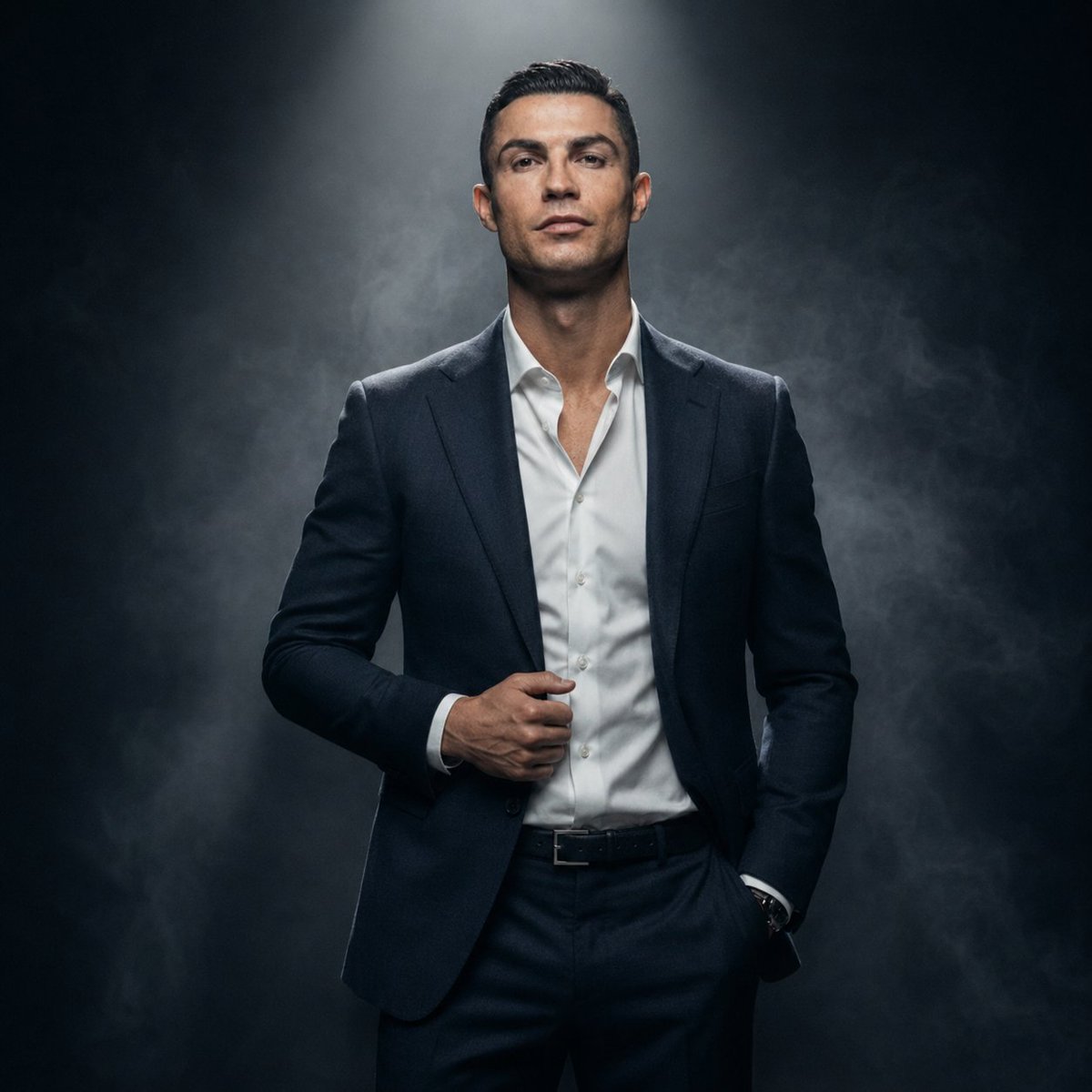 Spotlight Luxury Gentleman Portrait