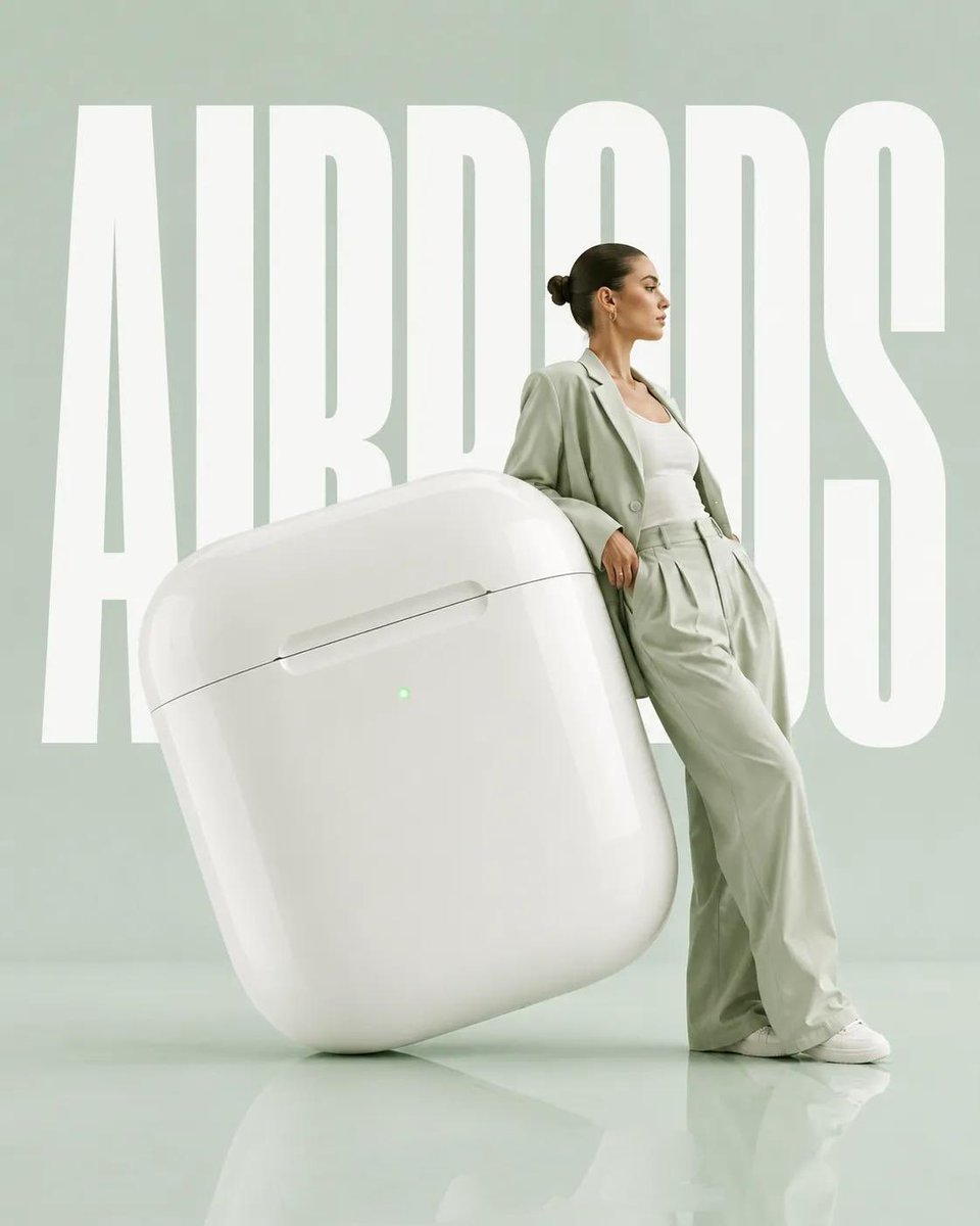 Surreal High Fashion Ad Poster