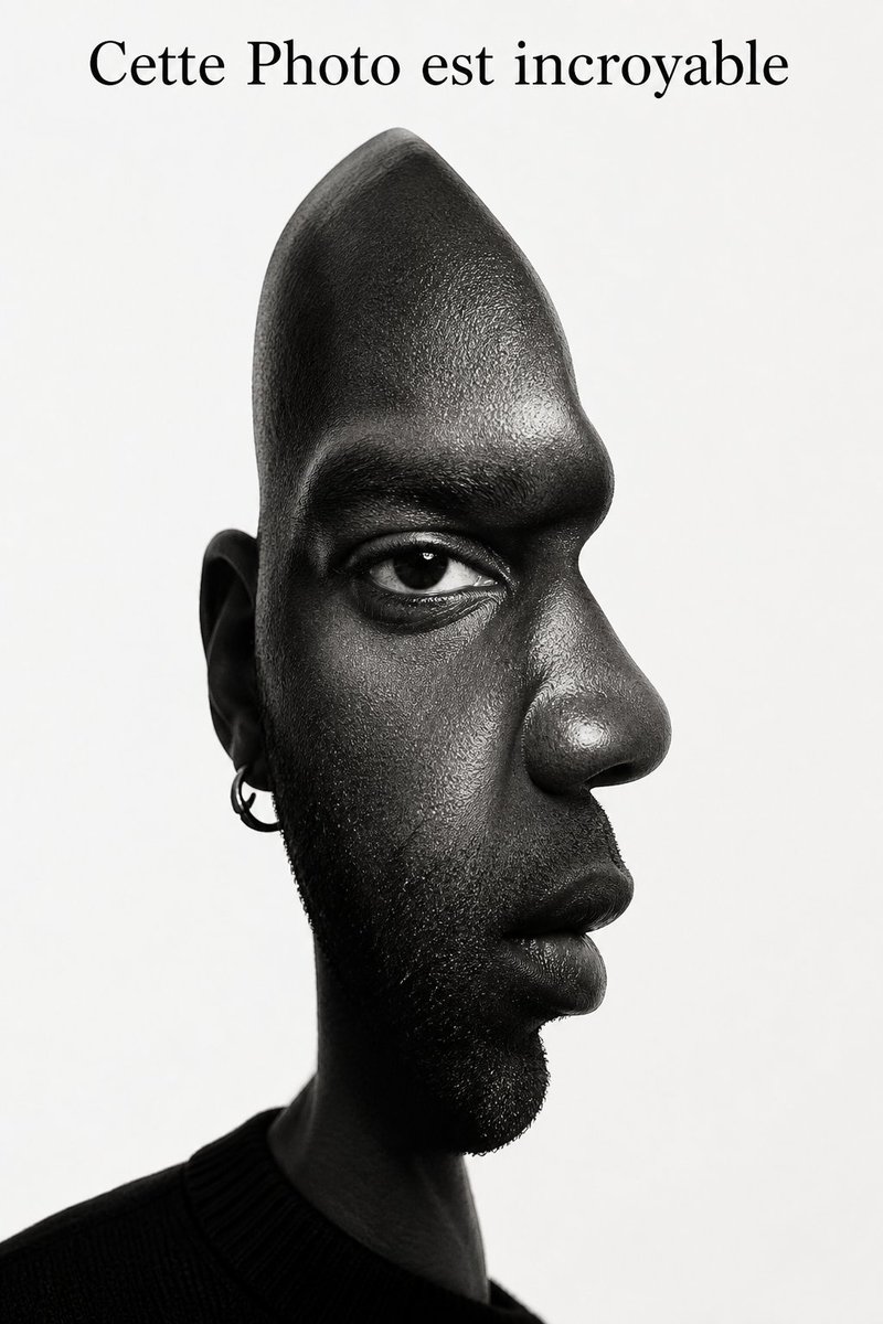 Surreal Dual Perspective Face Illusion