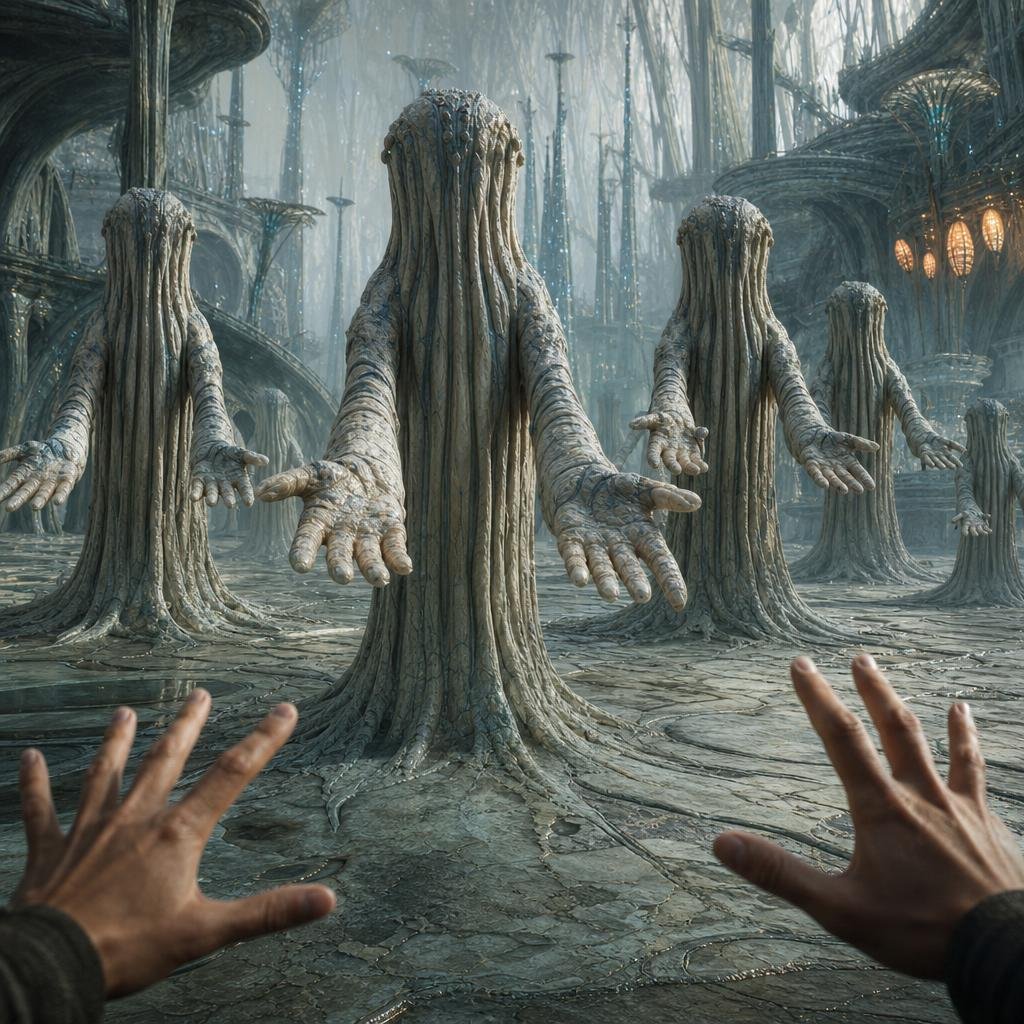 Alien Tree Beings Ritual