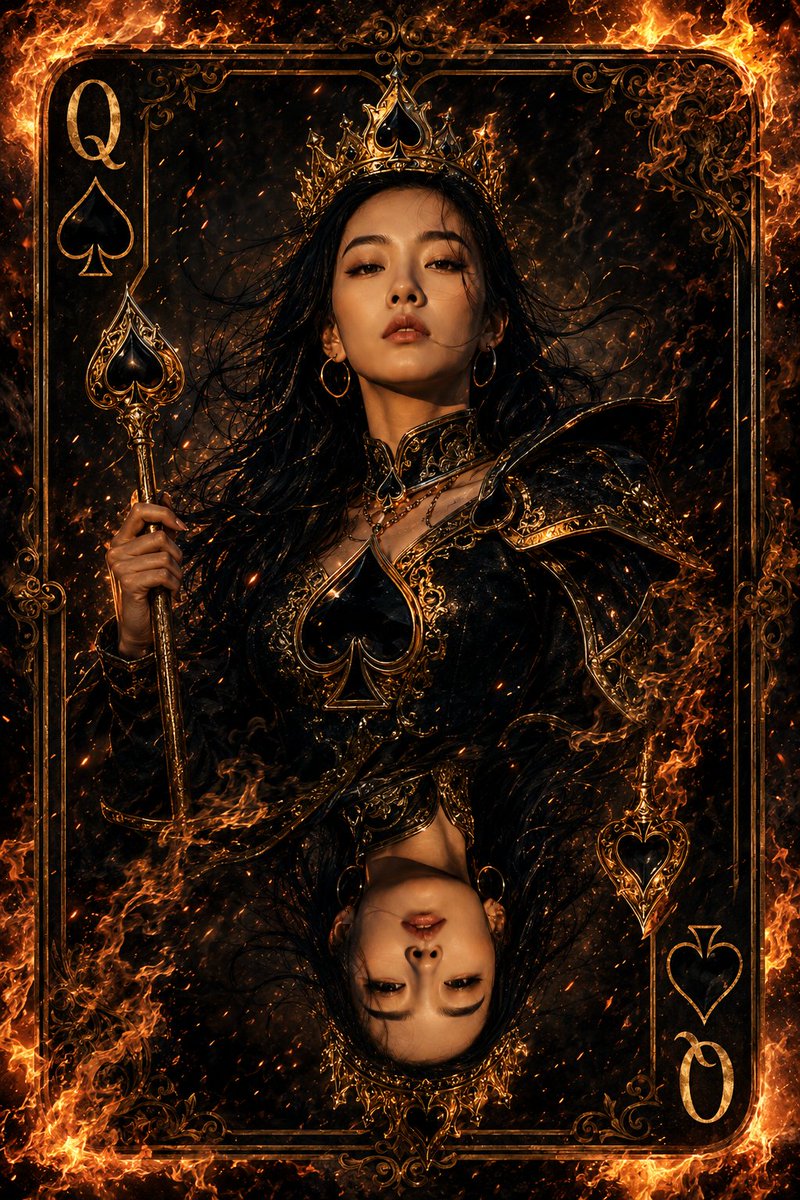 Queen of Spades Fantasy Art