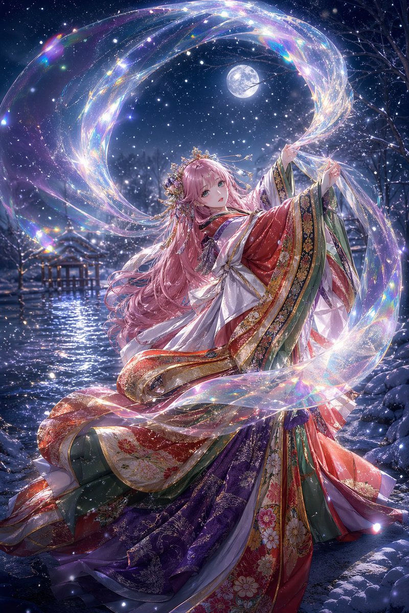 Celestial Maiden Aurora Dance