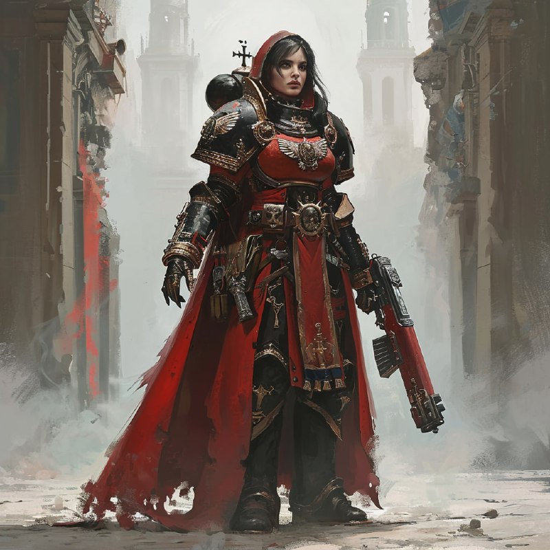 Adepta Sororitas Sister of Battle Concept Art
