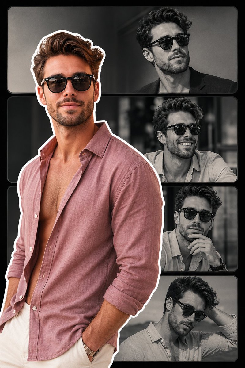 Cool Collage Poster Design