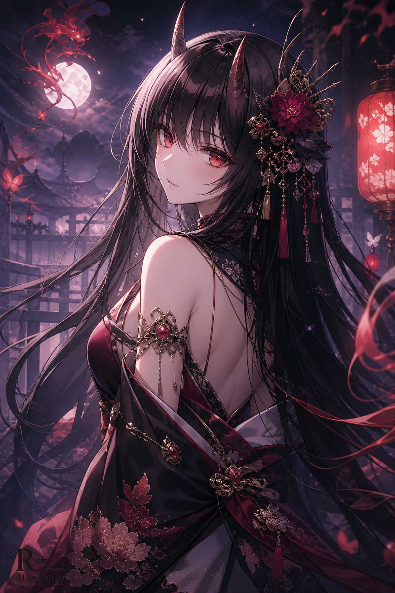 Demon Girl Fantasy Art