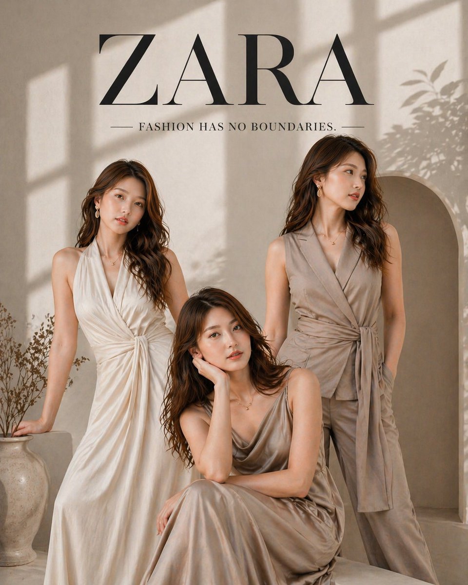 Minimalist Luxury Fashion Ad