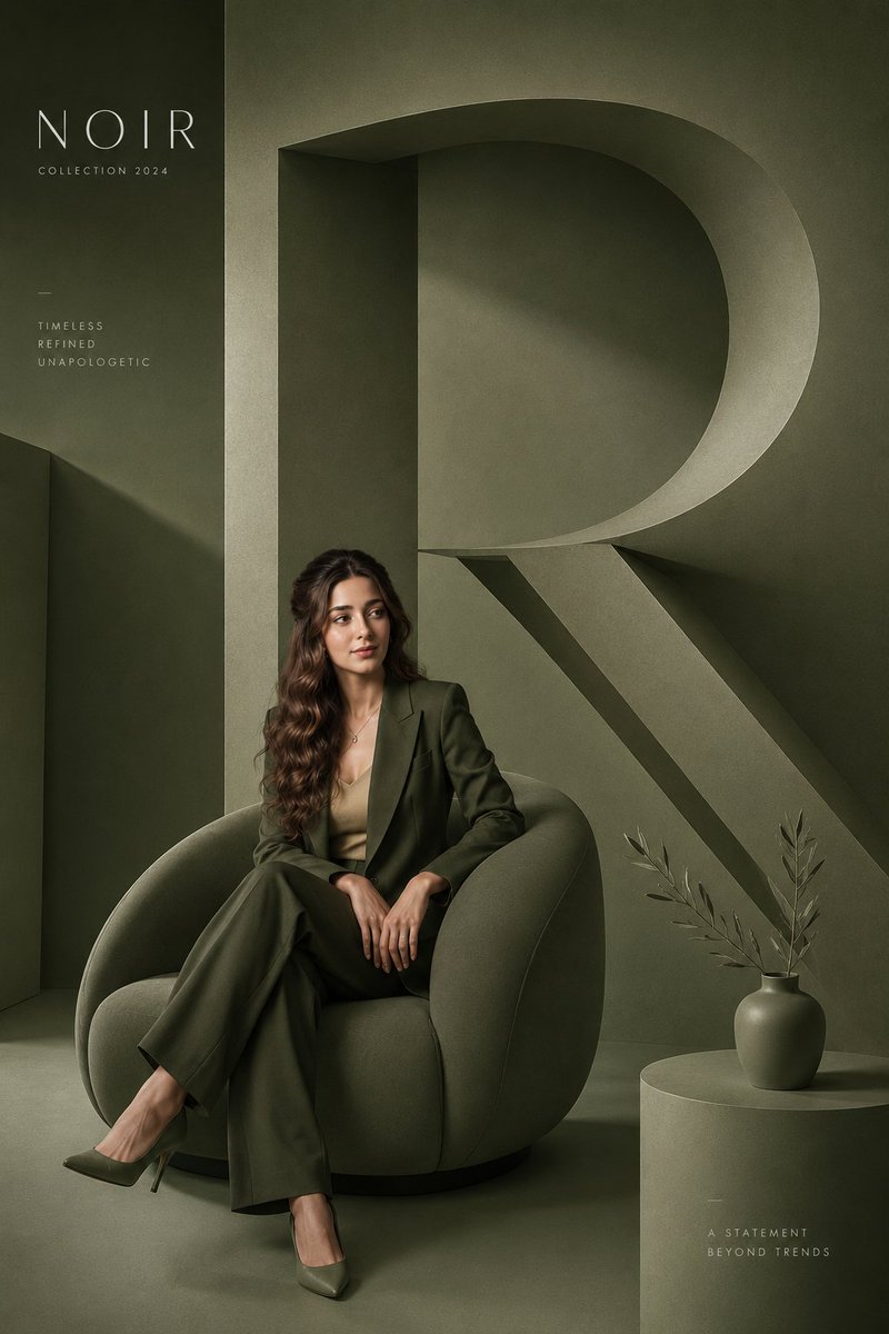 Premium Modern Editorial Brand Poster