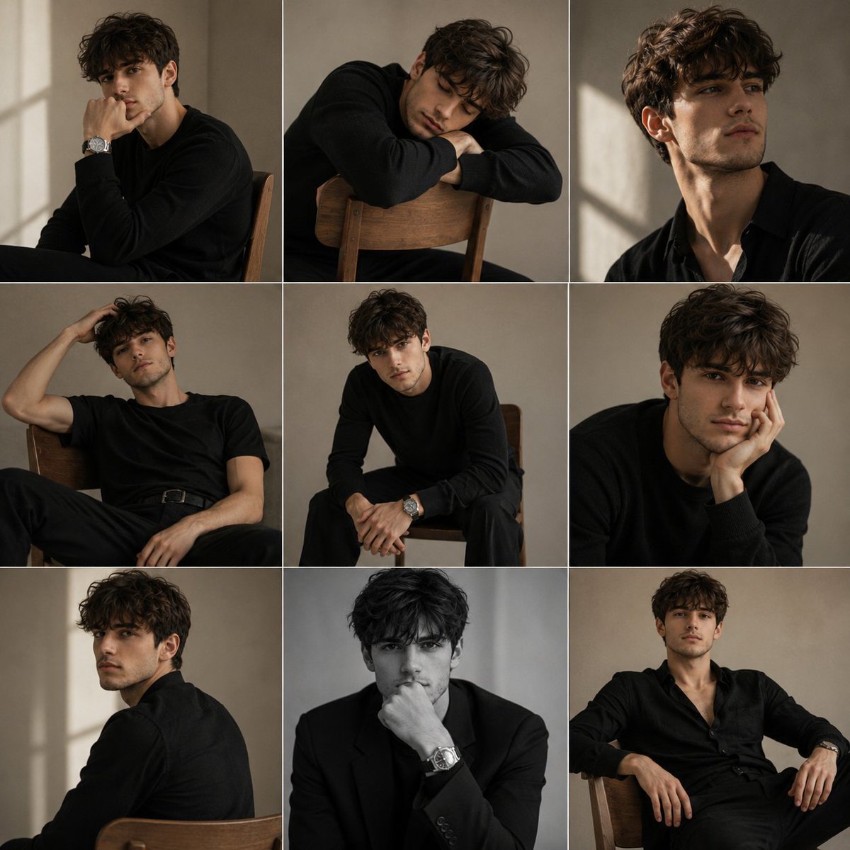 Premium Fashion Editorial Portrait Series