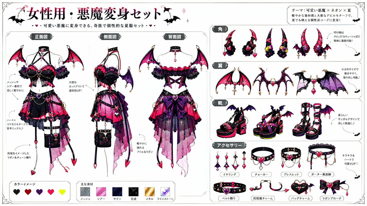 Demon Transformation Character Art
