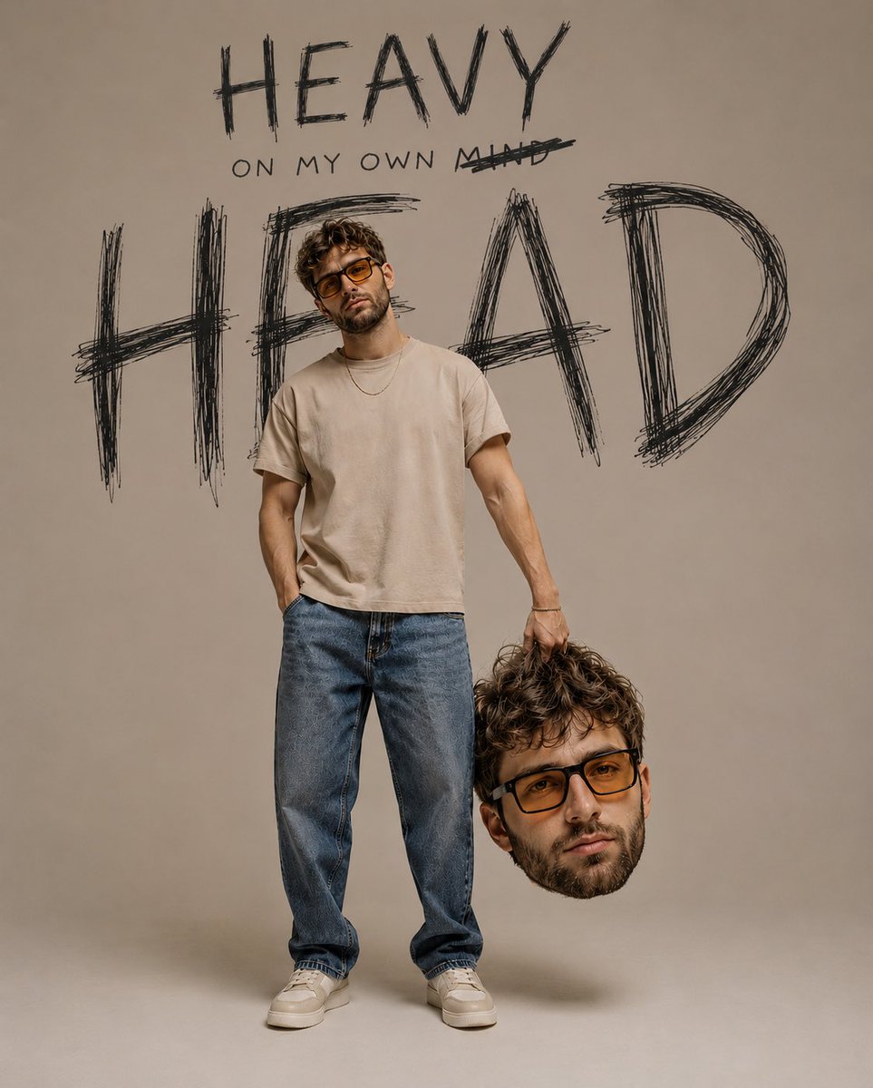 Heavy Head Conceptual Fashion Portrait