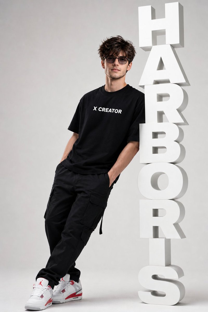 Streetwear Fashion Editorial Portrait