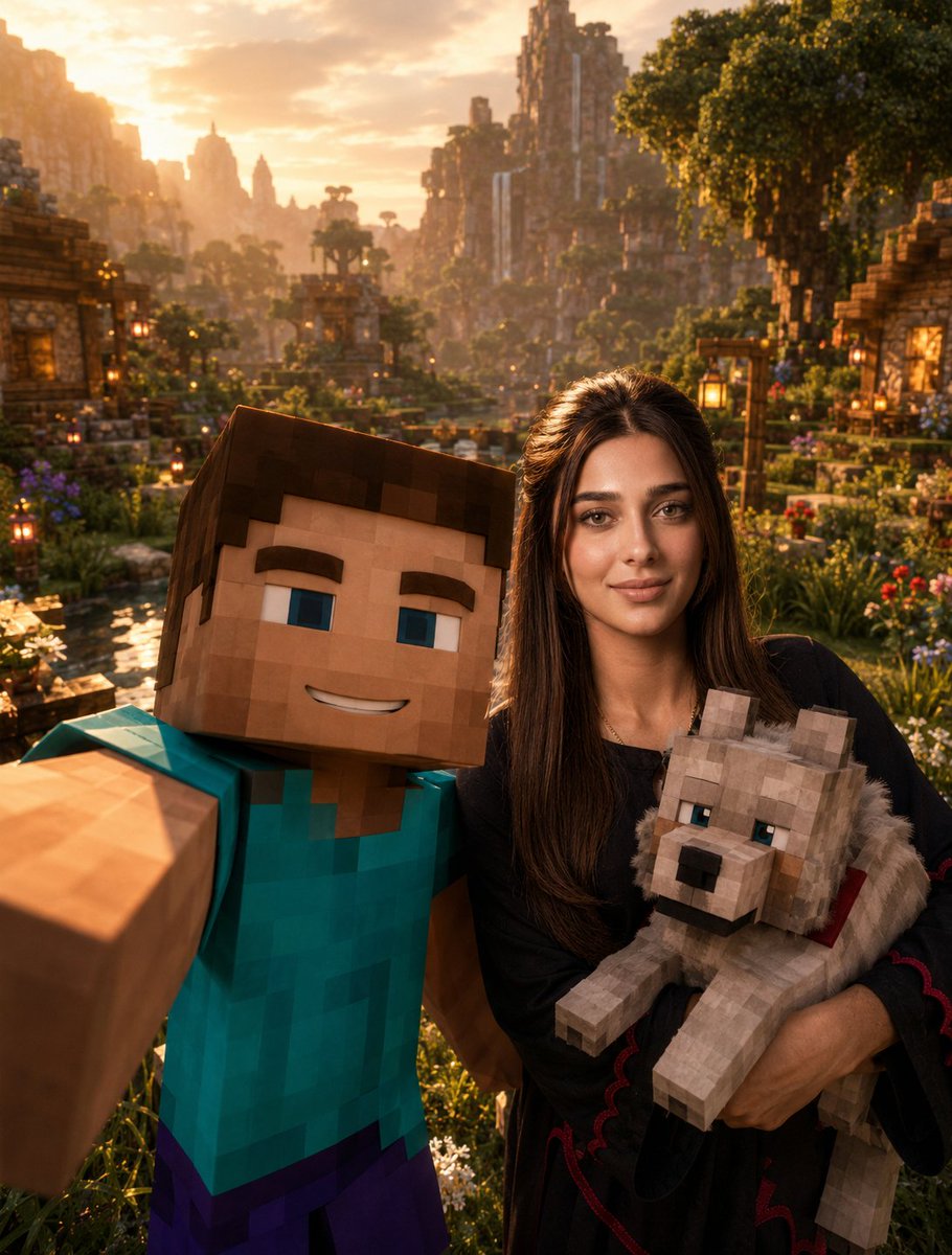 Minecraft Real Selfie Adventure