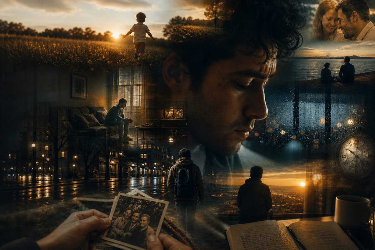 Cinematic Memory Journey Through Time