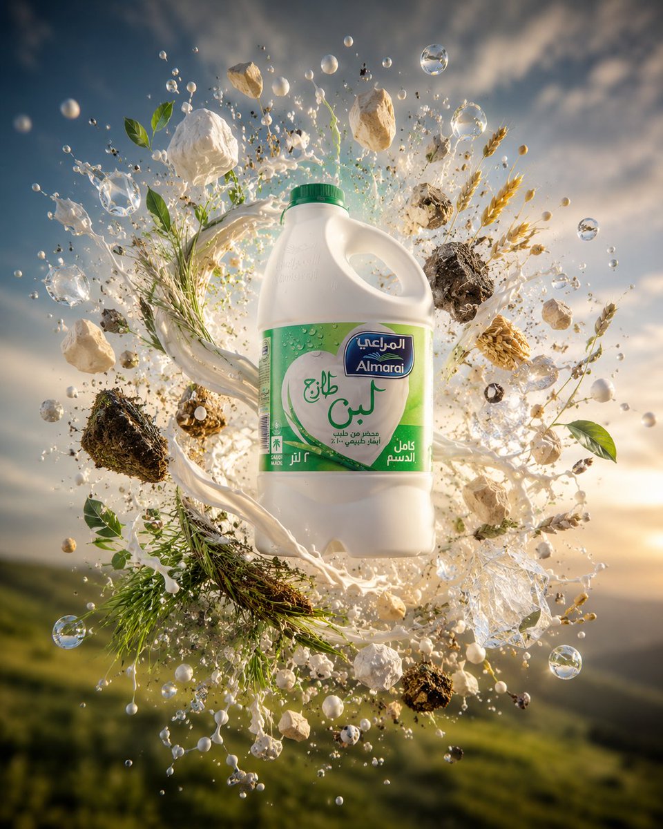 Premium Dairy Ad Cinematic