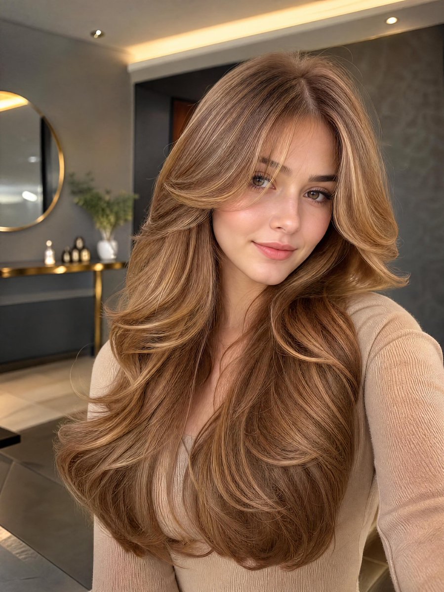 Luxury Selfie Beauty Portrait