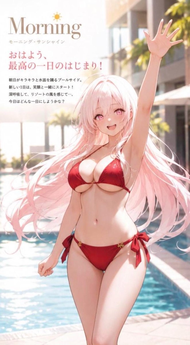 Poolside Day Swimwear Photobook