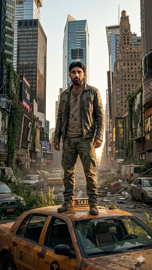 Ruined City Hero Portrait