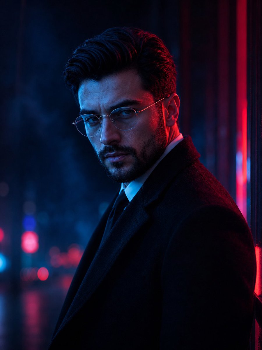 Noir Aristocrat Portrait