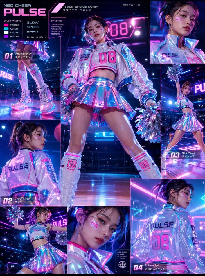 Premium Cheerleader Fashion Catalog