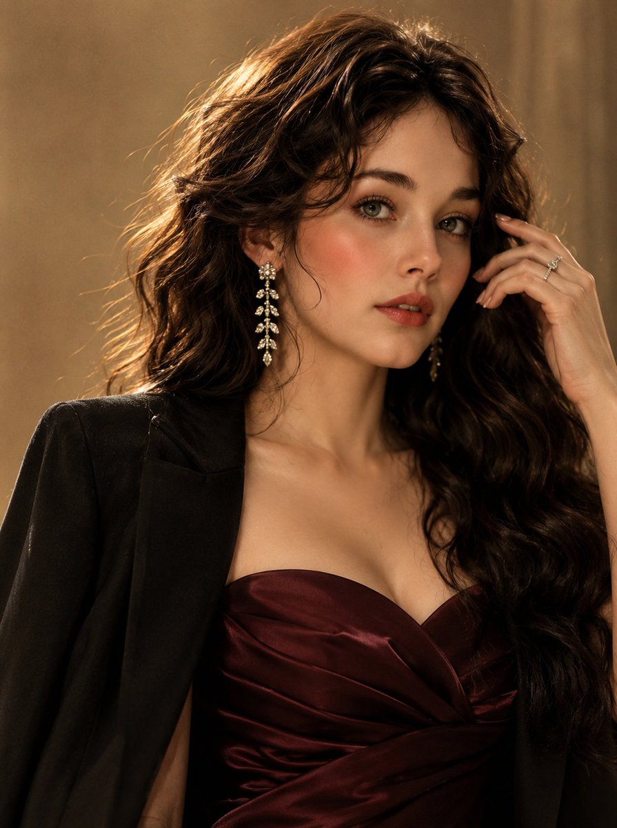 Luxury Korean Beauty Portrait