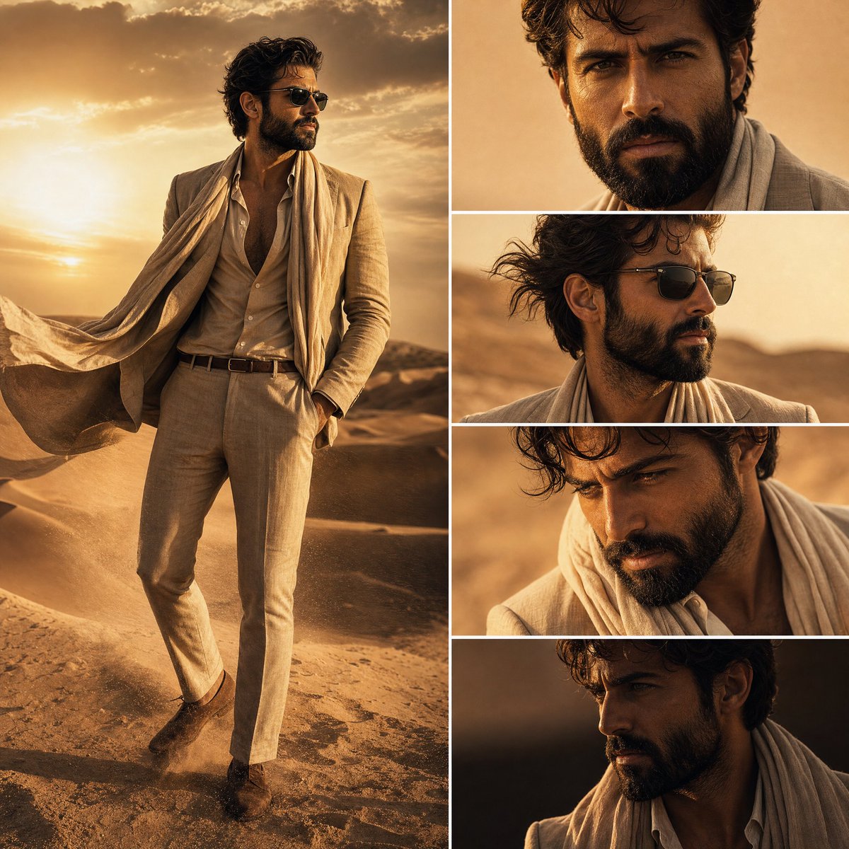 Desert Gentleman Fashion Editorial