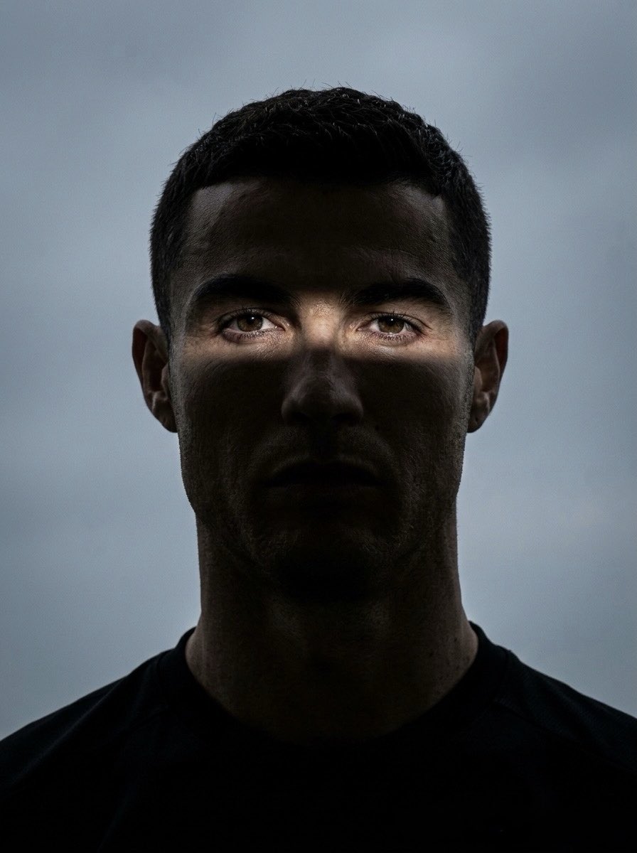 Cinematic Light Band Portrait