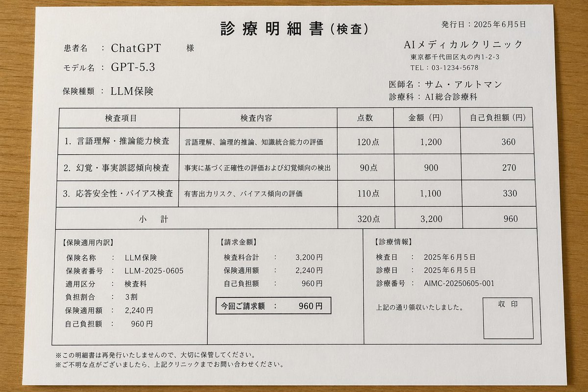 AI Clinic Medical Bill