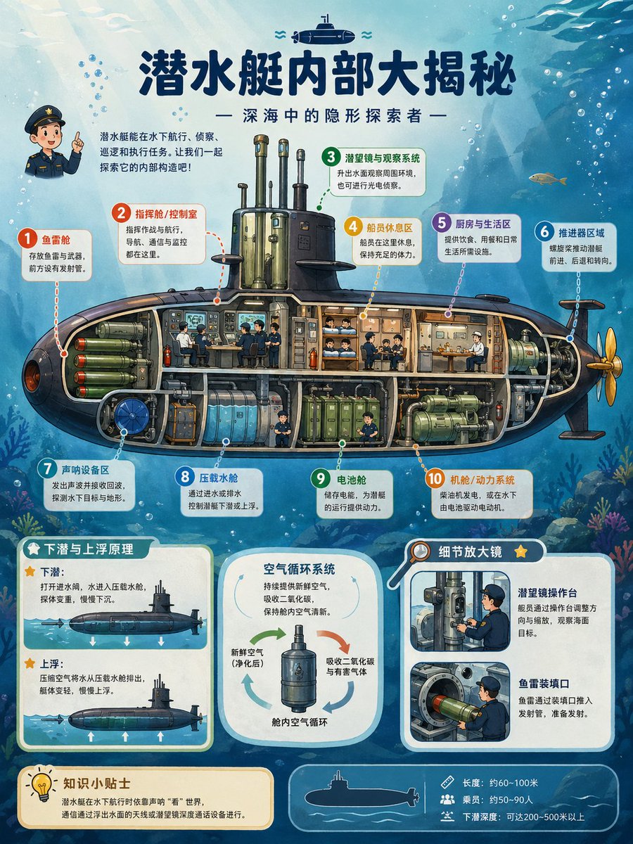 Inside the Submarine Revealed