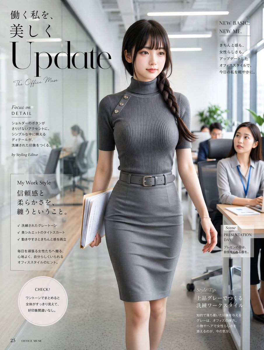 The Office Muse Fashion Editorial