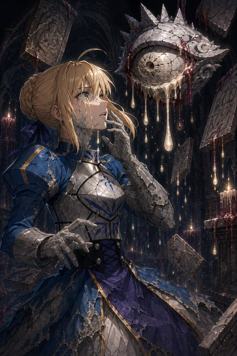 Cursed Knight's Petrifying Gaze
