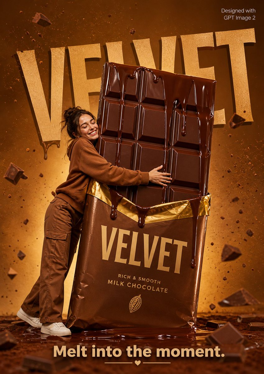 Giant Chocolate Sweet Embrace