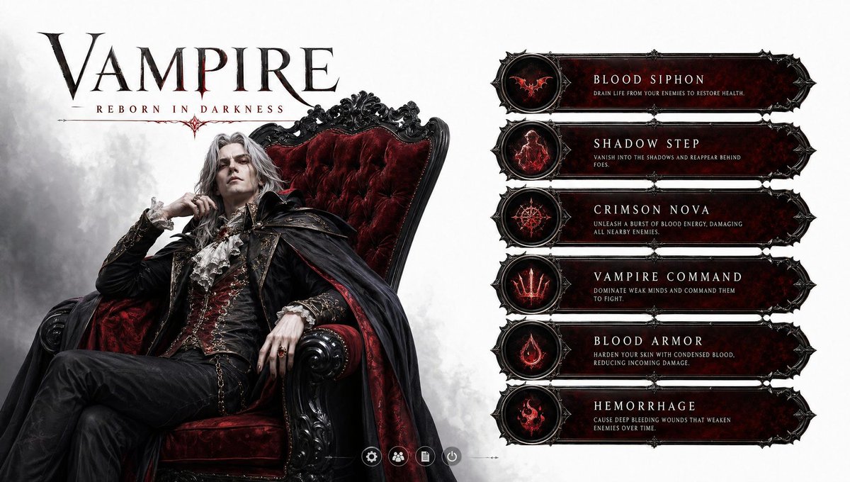 Vampire Throne Six Powers