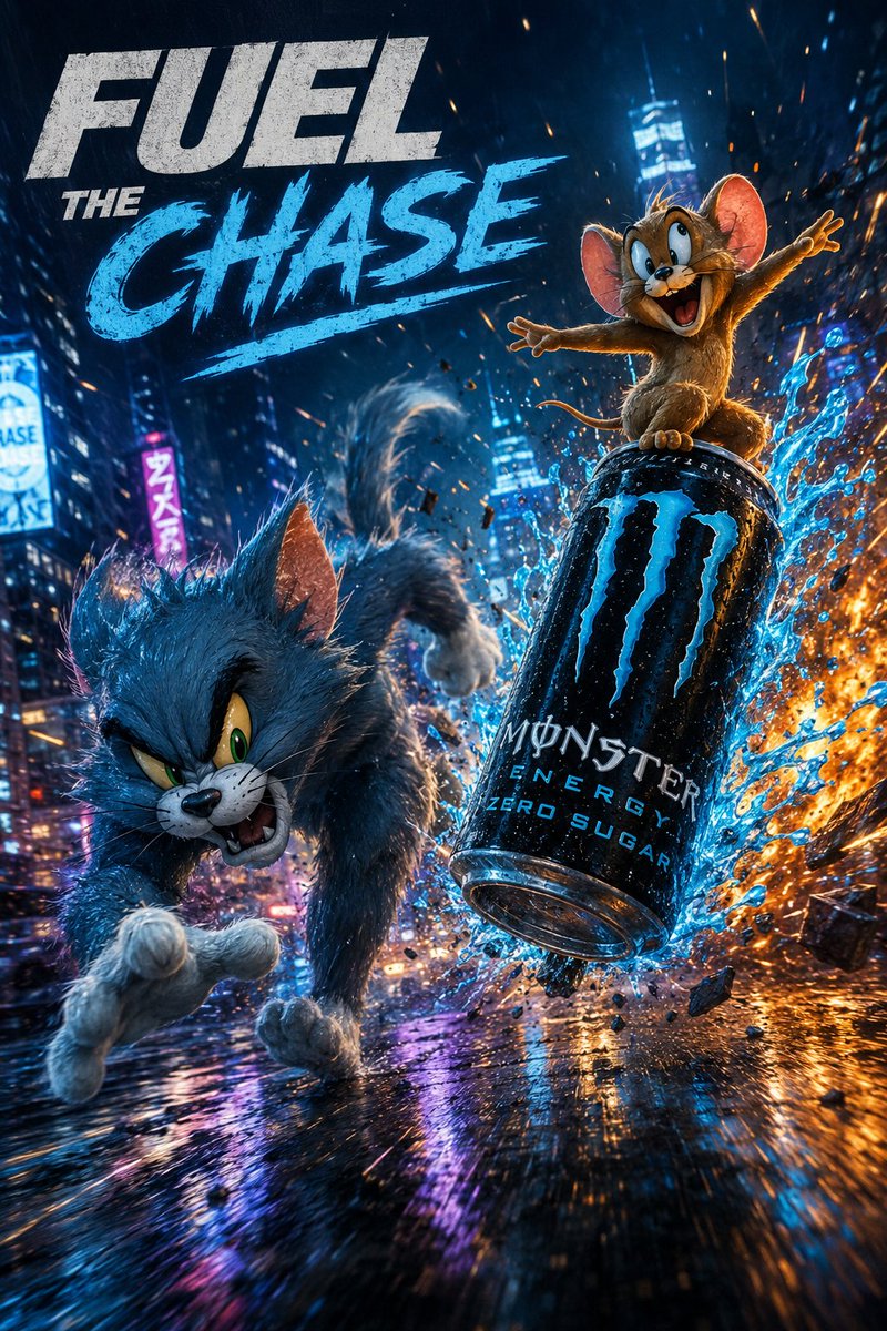 Neon Chase Energy Explosion