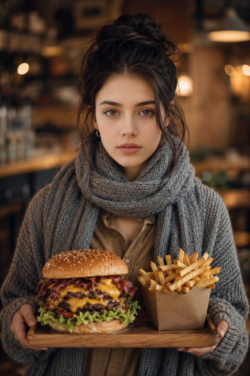 Cafe Beauty with Gourmet Burger