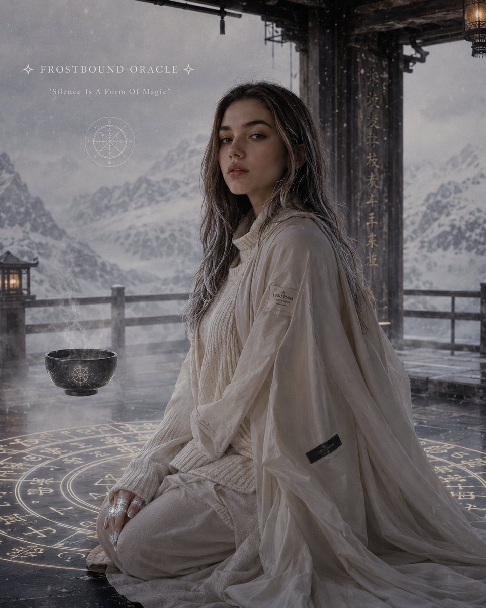 Frostbound Oracle Fashion Editorial