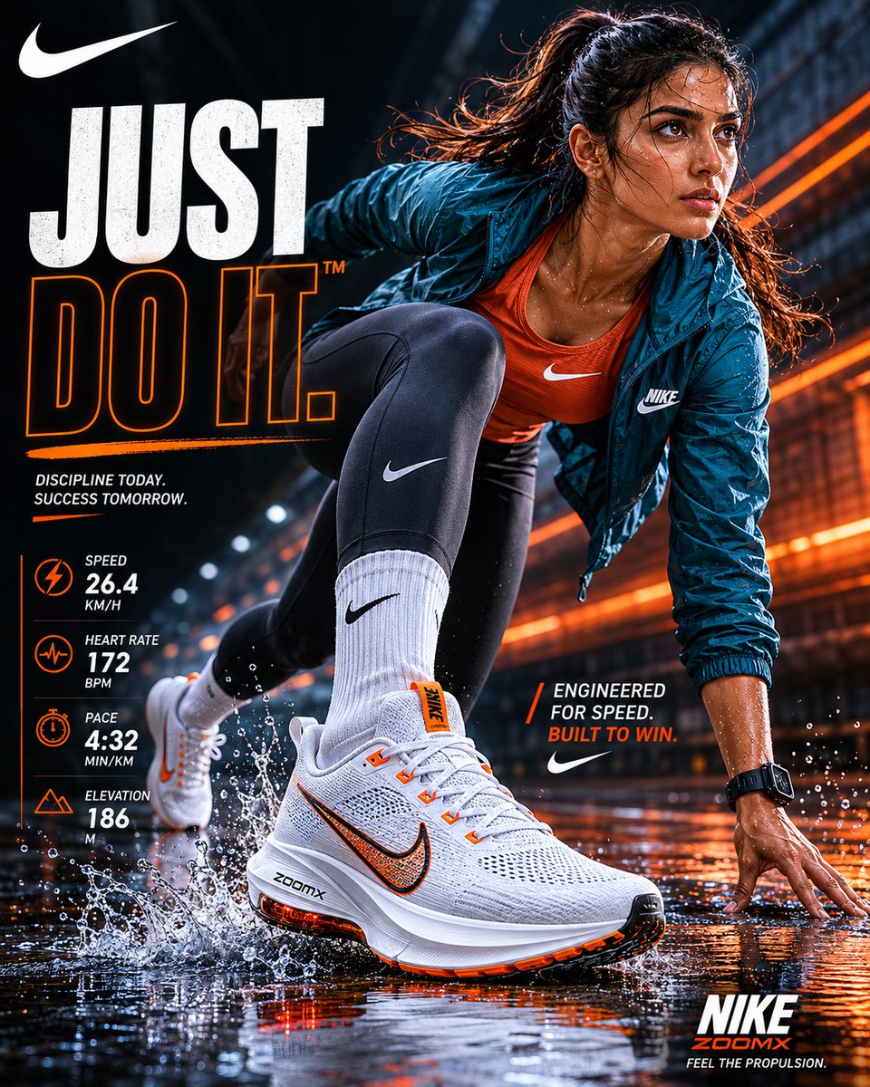 NIKE Sprint Power Ad Campaign