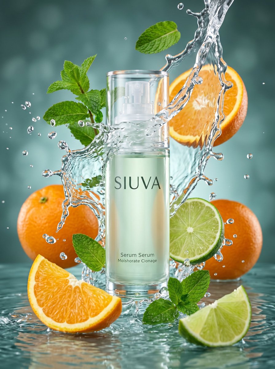 Fresh Citrus Serum Splash Ad