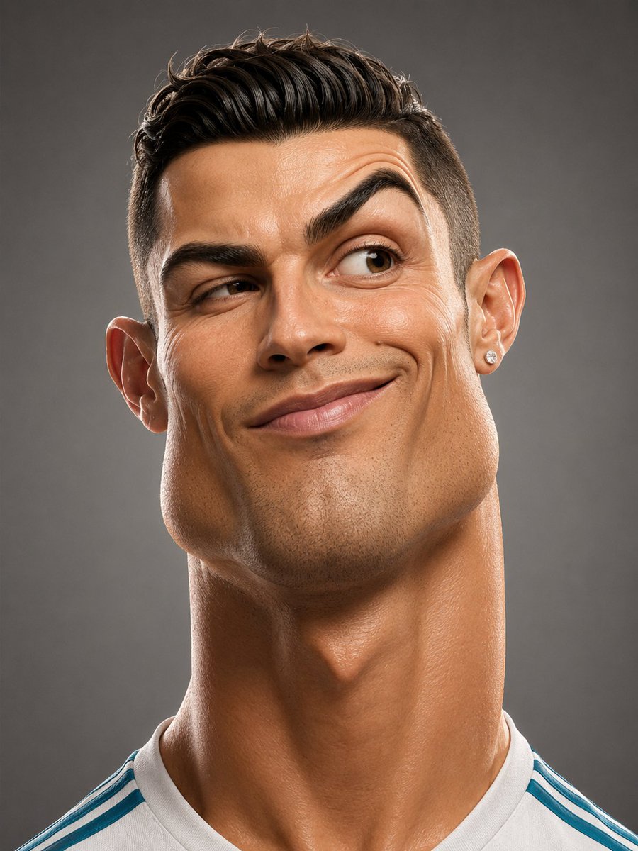 Stylized 3D Caricature Portrait