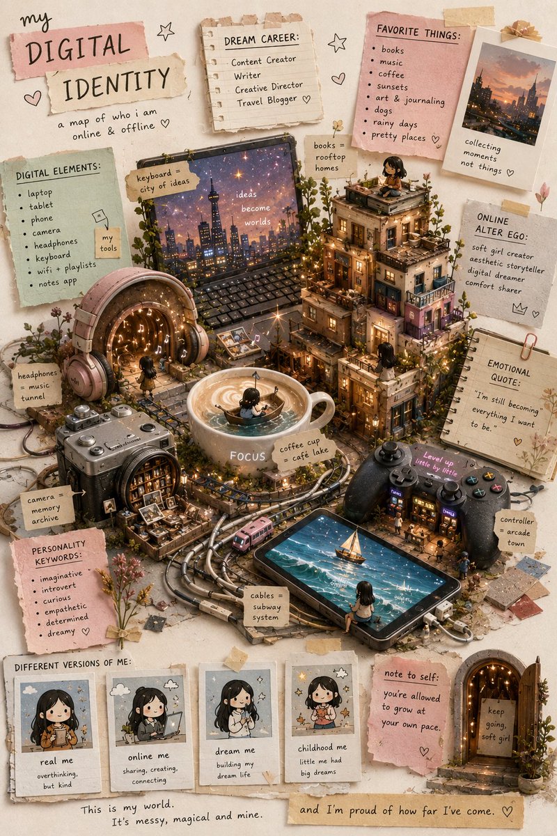 Tiny Collage Digital Universe