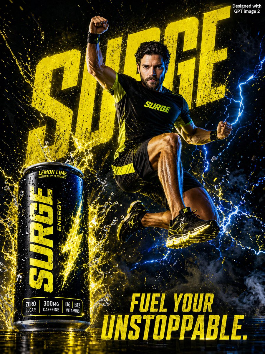 High Energy Drink Ad