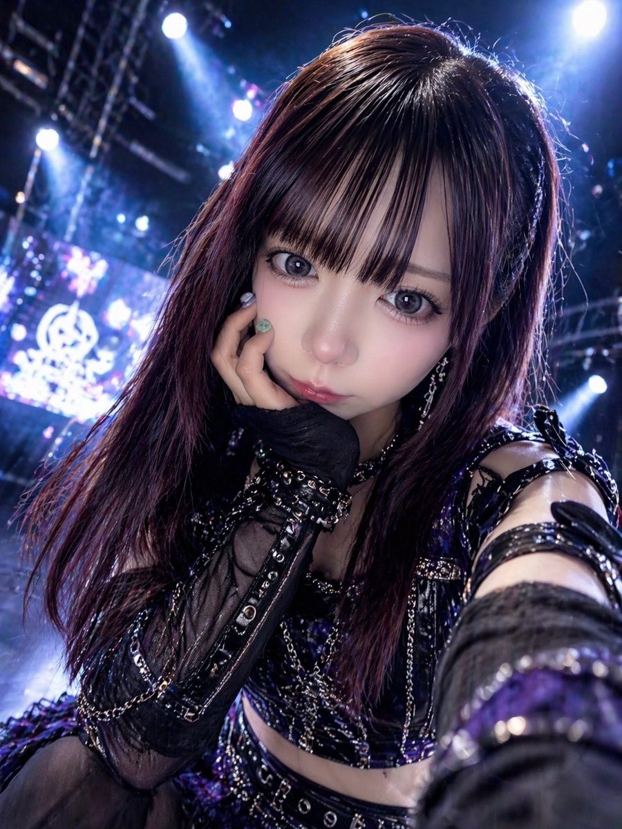 Gothic Idol Live Stage Selfie