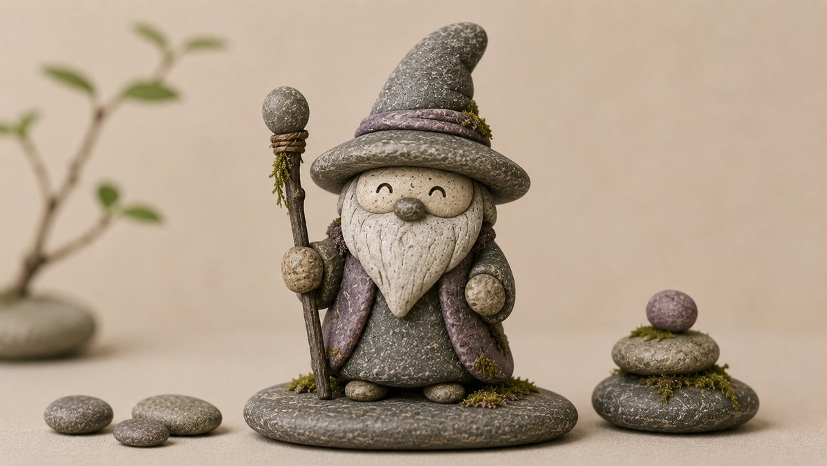 Zen River Stone Creature
