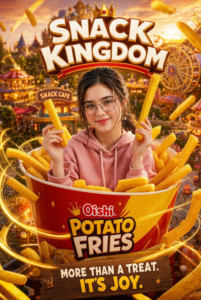 Snack Kingdom Magic Poster