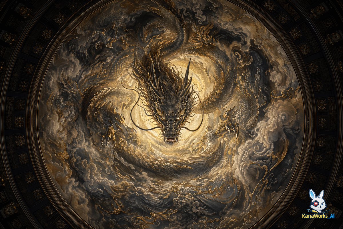Crying Dragon Dome Mural