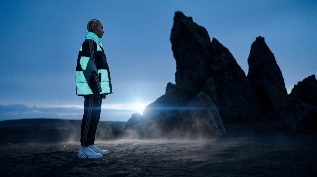 Cinematic Fashion Editorial on Black Sand Beach
