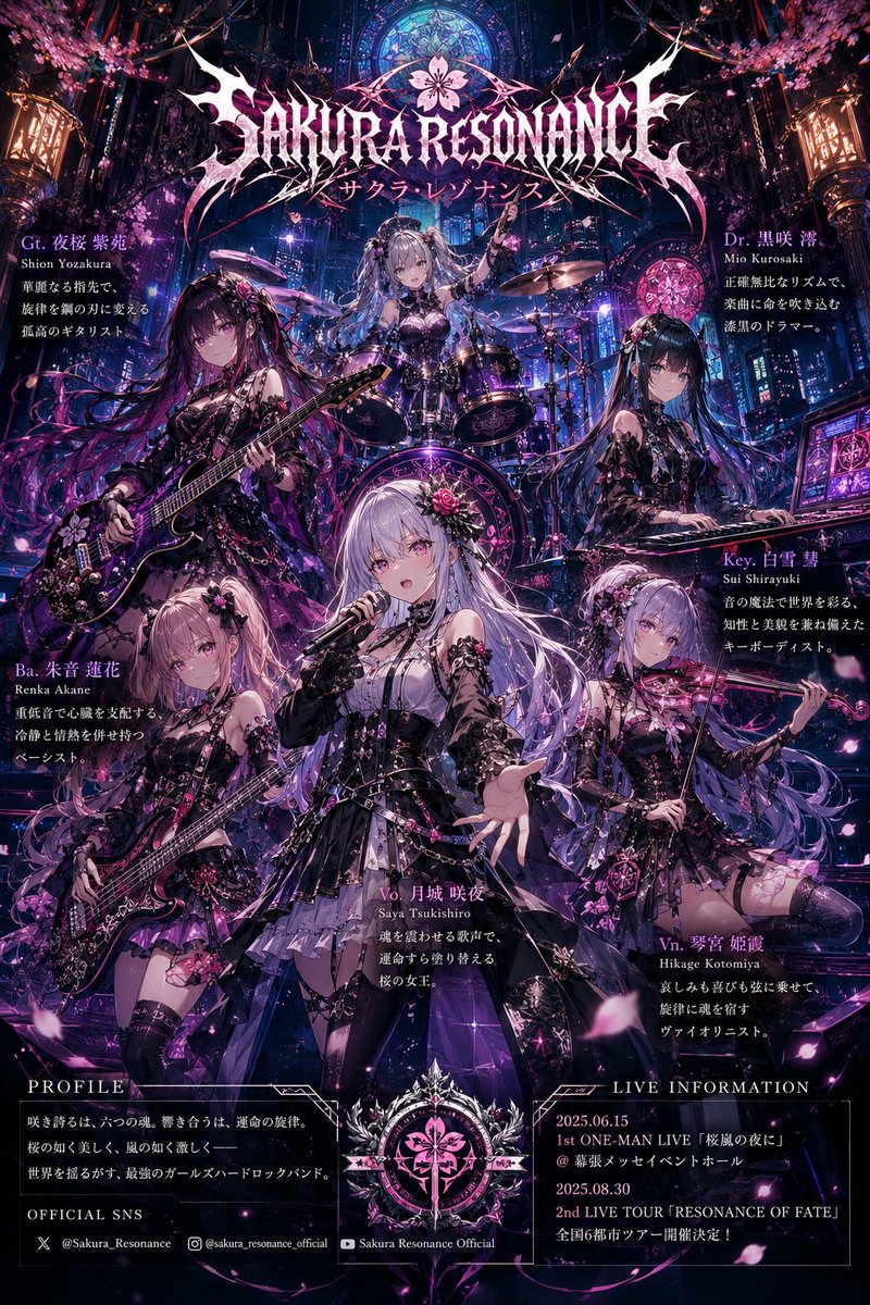 Ultra High-Quality Band Illustration