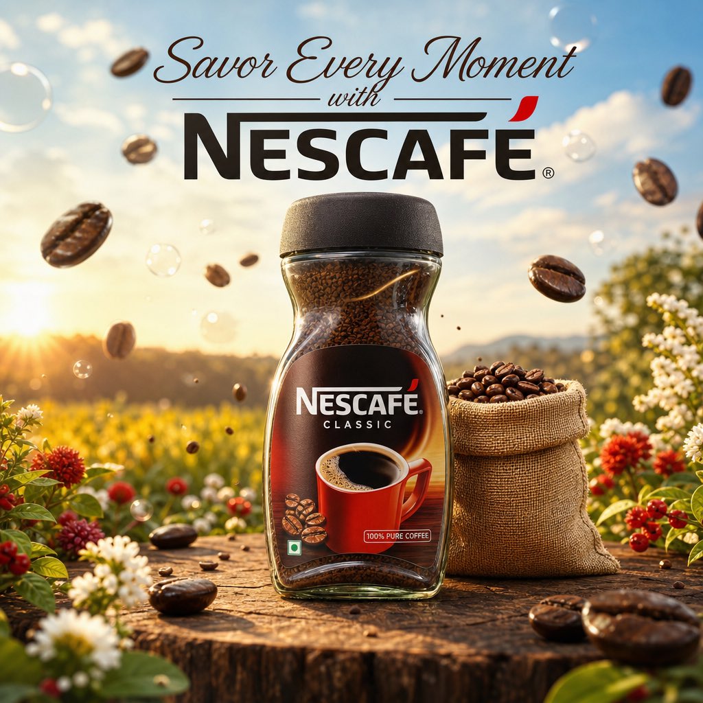 Golden Morning Coffee Ad