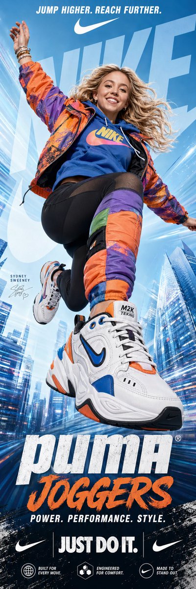 Nike Dynamic Jump Ad Poster