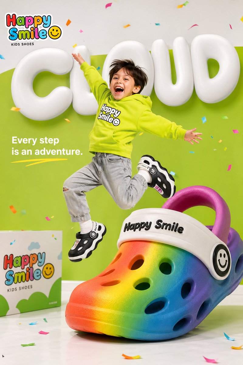 Joyful Kids Shoe Ad