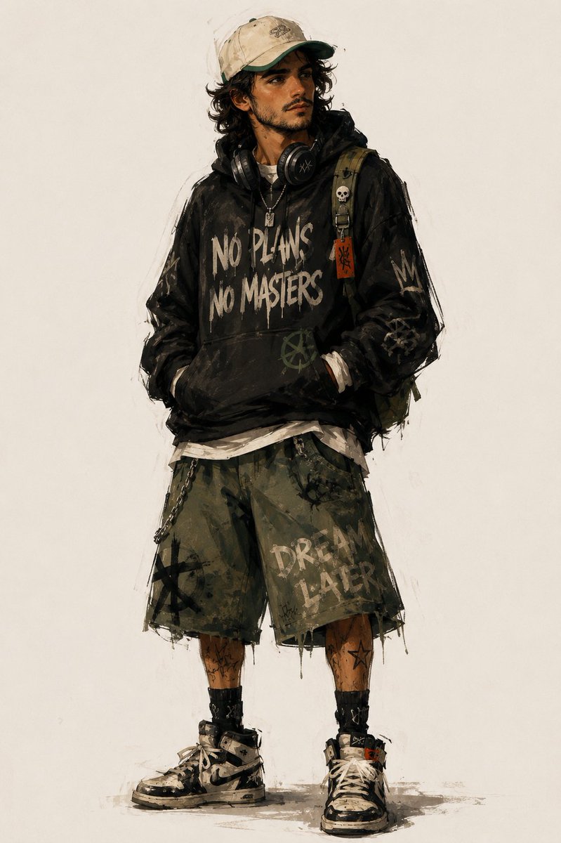 Urban Streetwear Concept Art